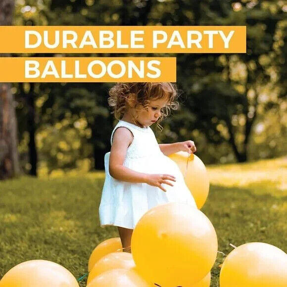60-Pack Gold & Rose Gold Balloons, Gold & Rose Gold Latex Balloons for W