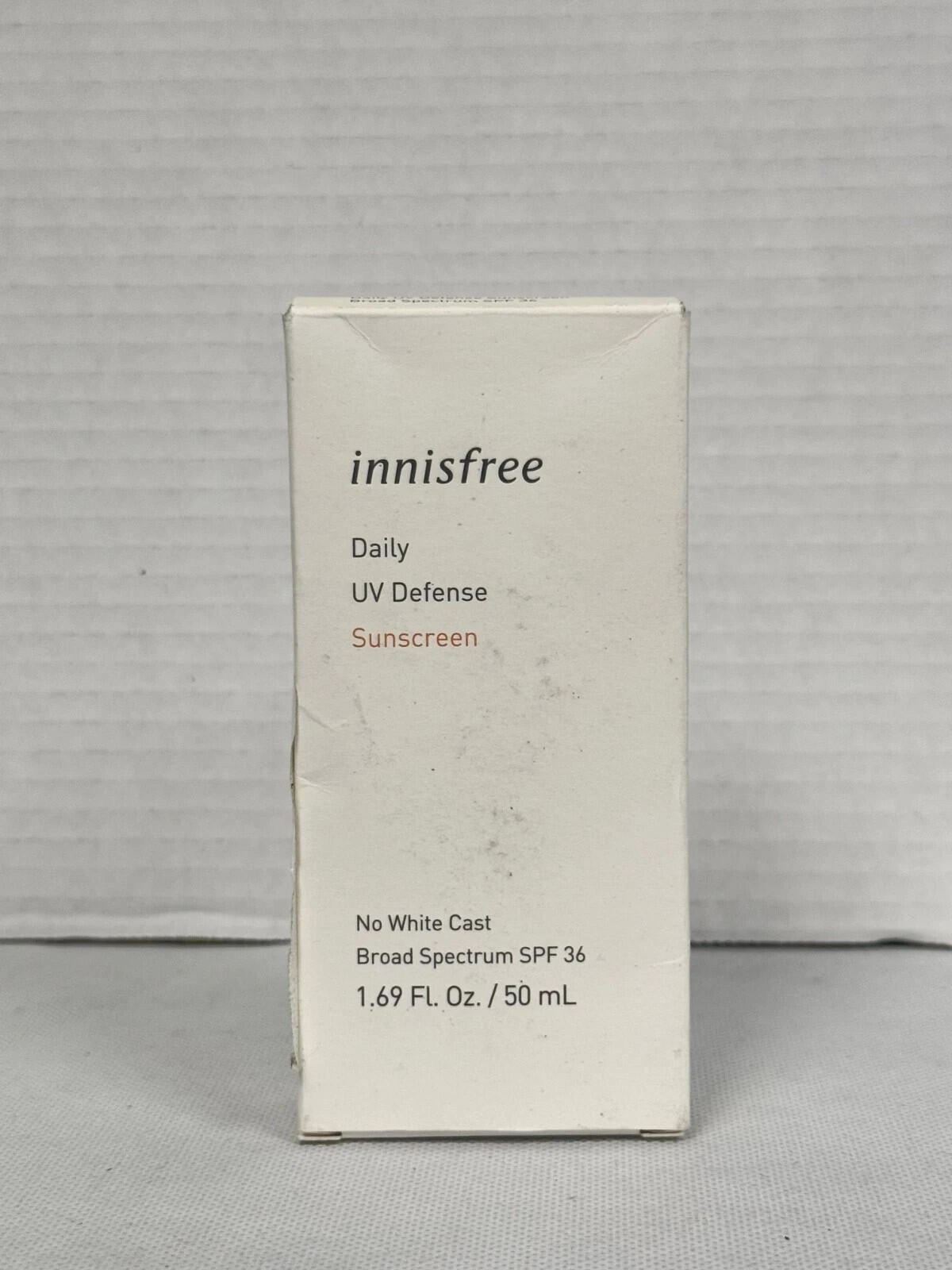 Innisfree Daily UV Defense Sunscreen SPF 36 1.69oz-EXP 26/9/26