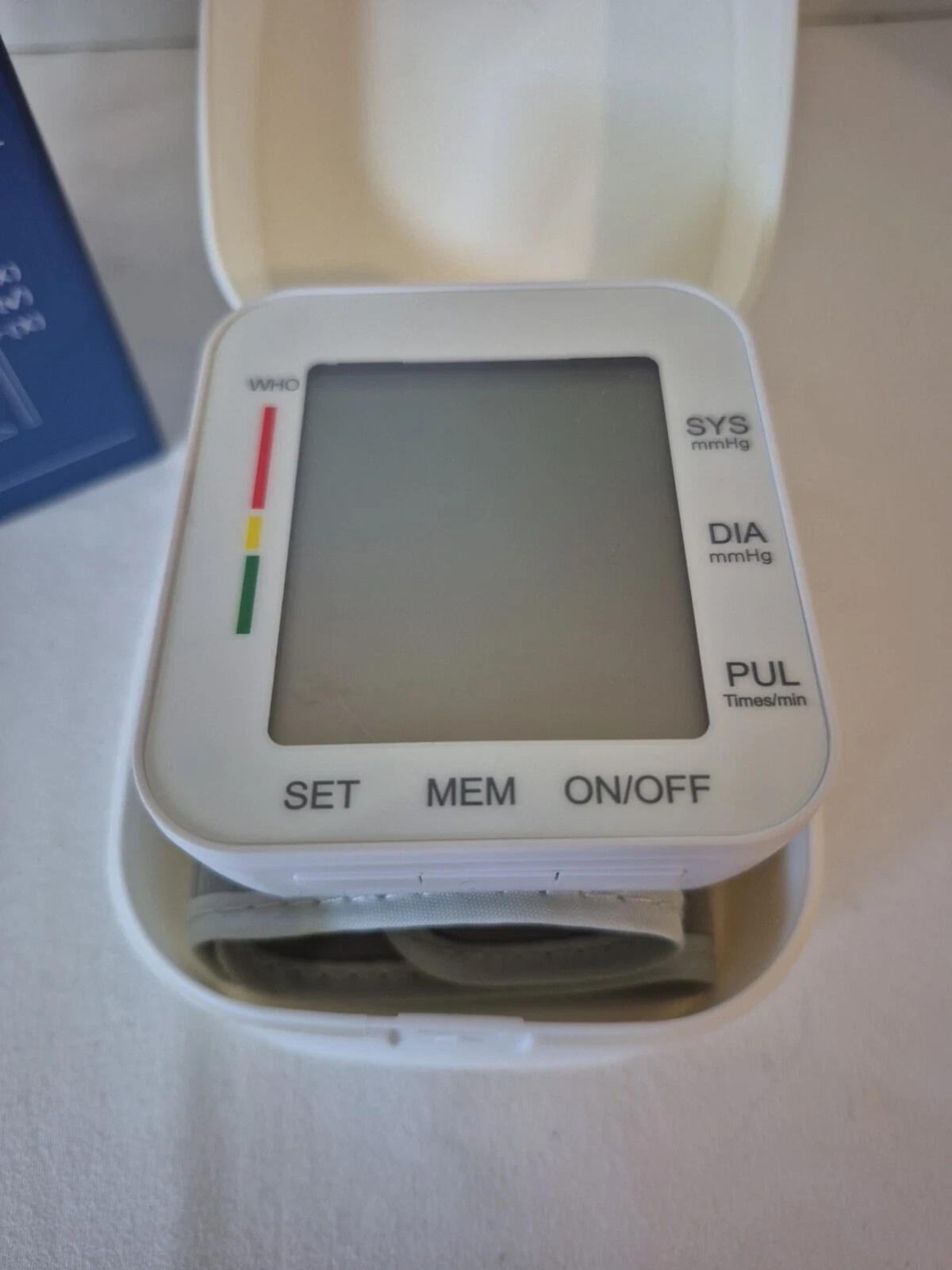 ** Used one time- MMIZOO Wrist Blood Pressure Monitor Large LCD Display