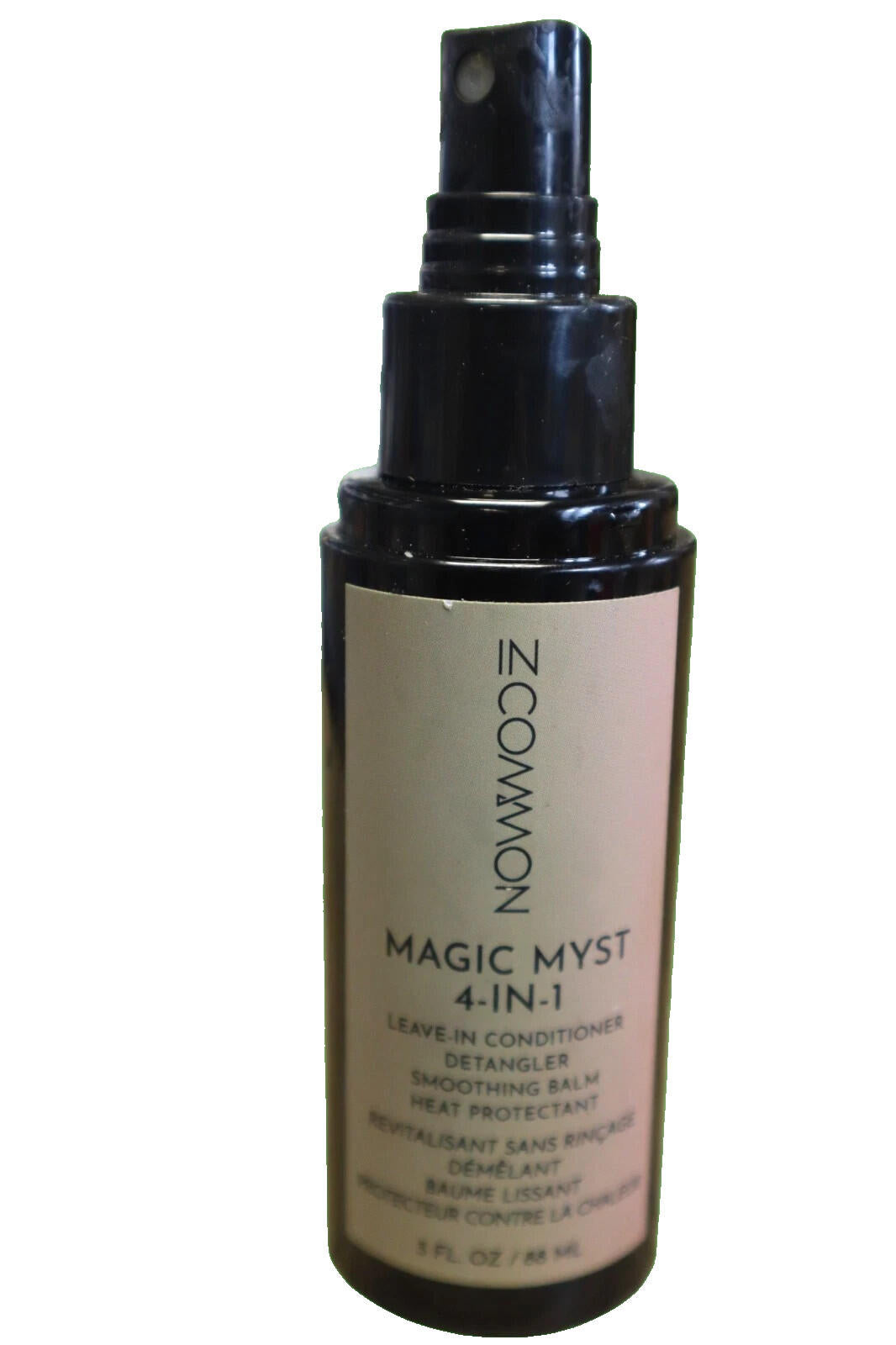 Open Box -Incommon Mini Magic Myst 4-in 1 Leave-In Conditioner Detangler 3 fl oz