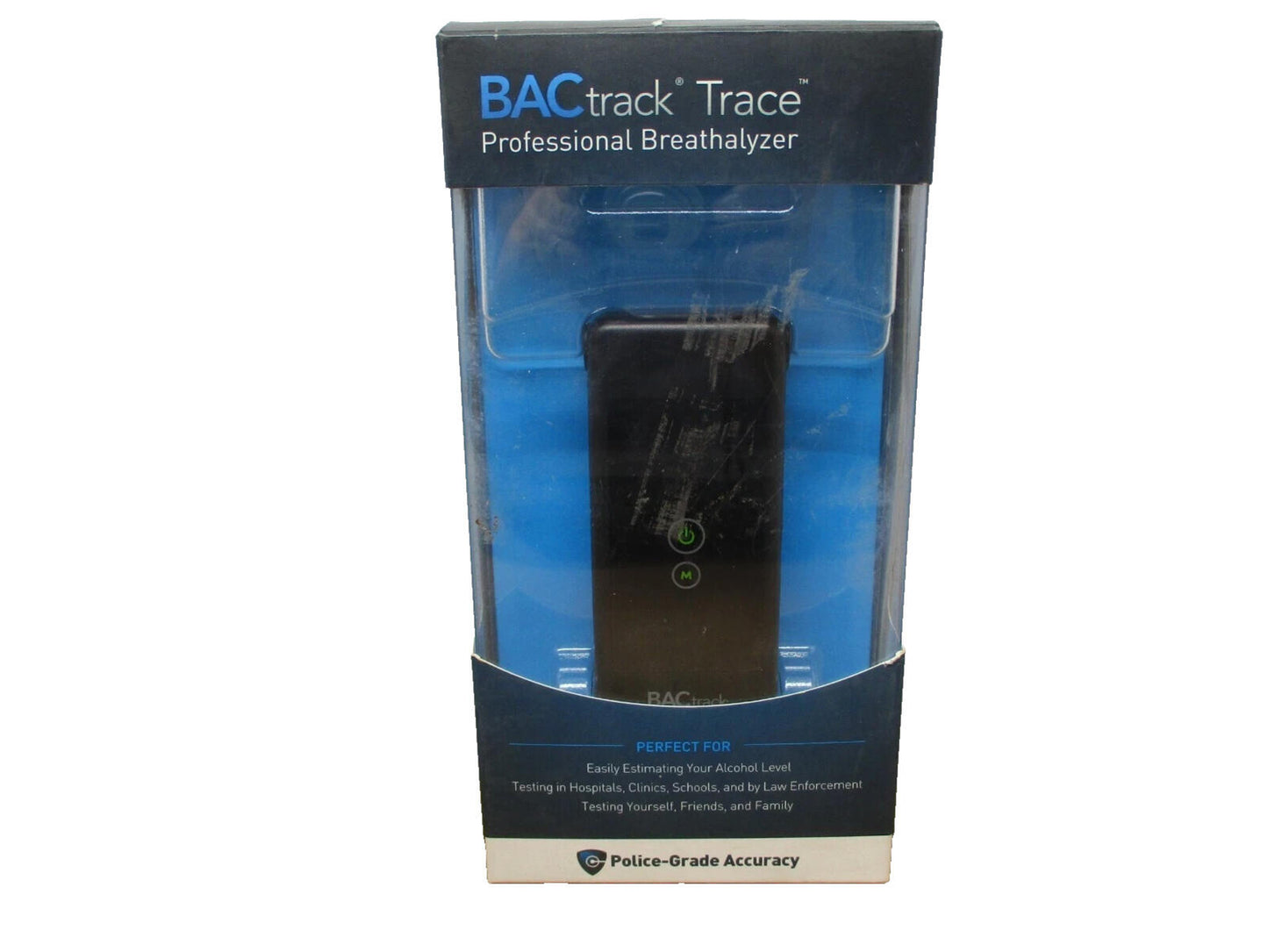 Open Box- BACtrack Trace Breathalyzer with 6 mouthpieces