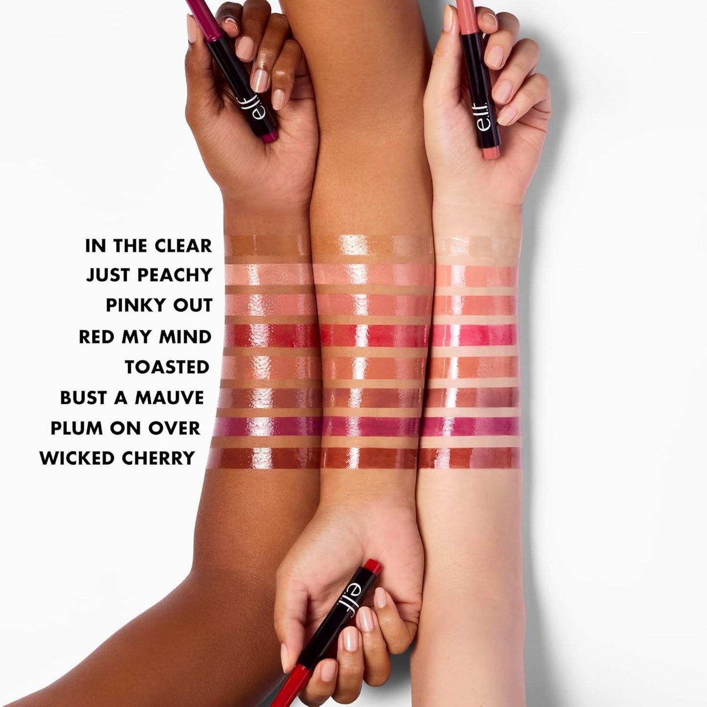 ** New without box- e.l.f. Pout Clout Lip Plumping Pen,  -Just Peachy