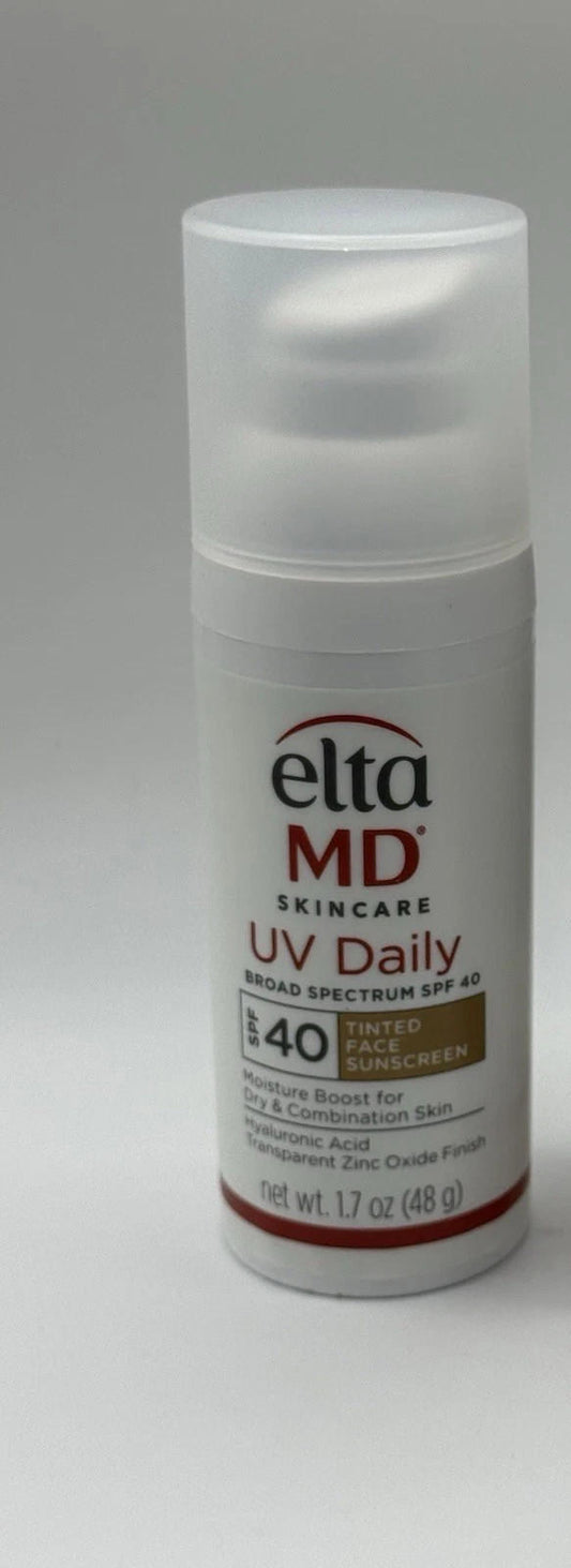 Gently tested-EltaMD UV Daily SPF 40 Tinted Face Sunscreen 1.7 fl oz (no box)