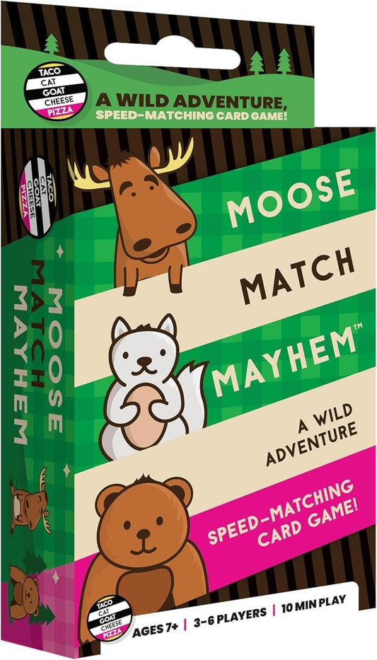 Moose Match Mayhem - by Taco Cat Goat Cheese Pizza – A Wild Adventure