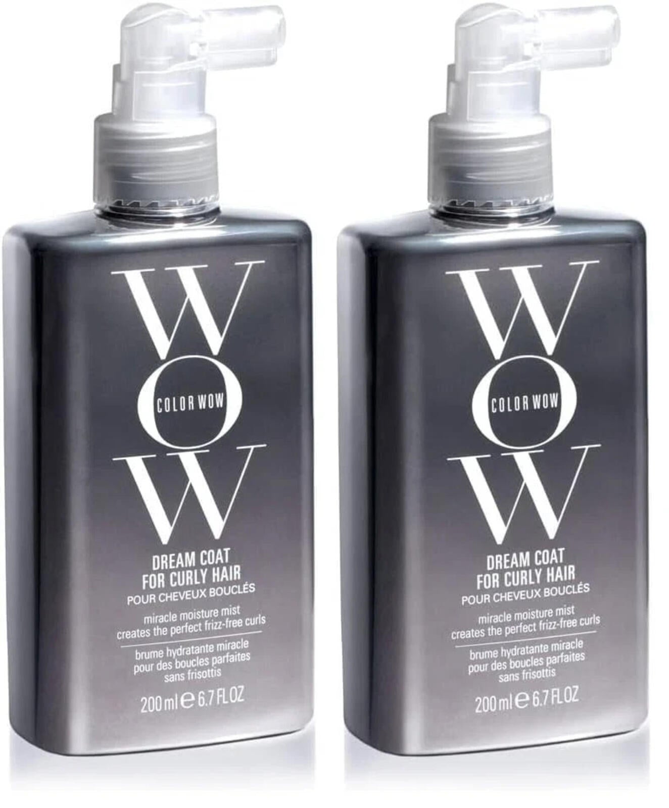 Color Wow Dream Coat for Curly Hair - Frizz-Free Curls 200ml (2 pack)