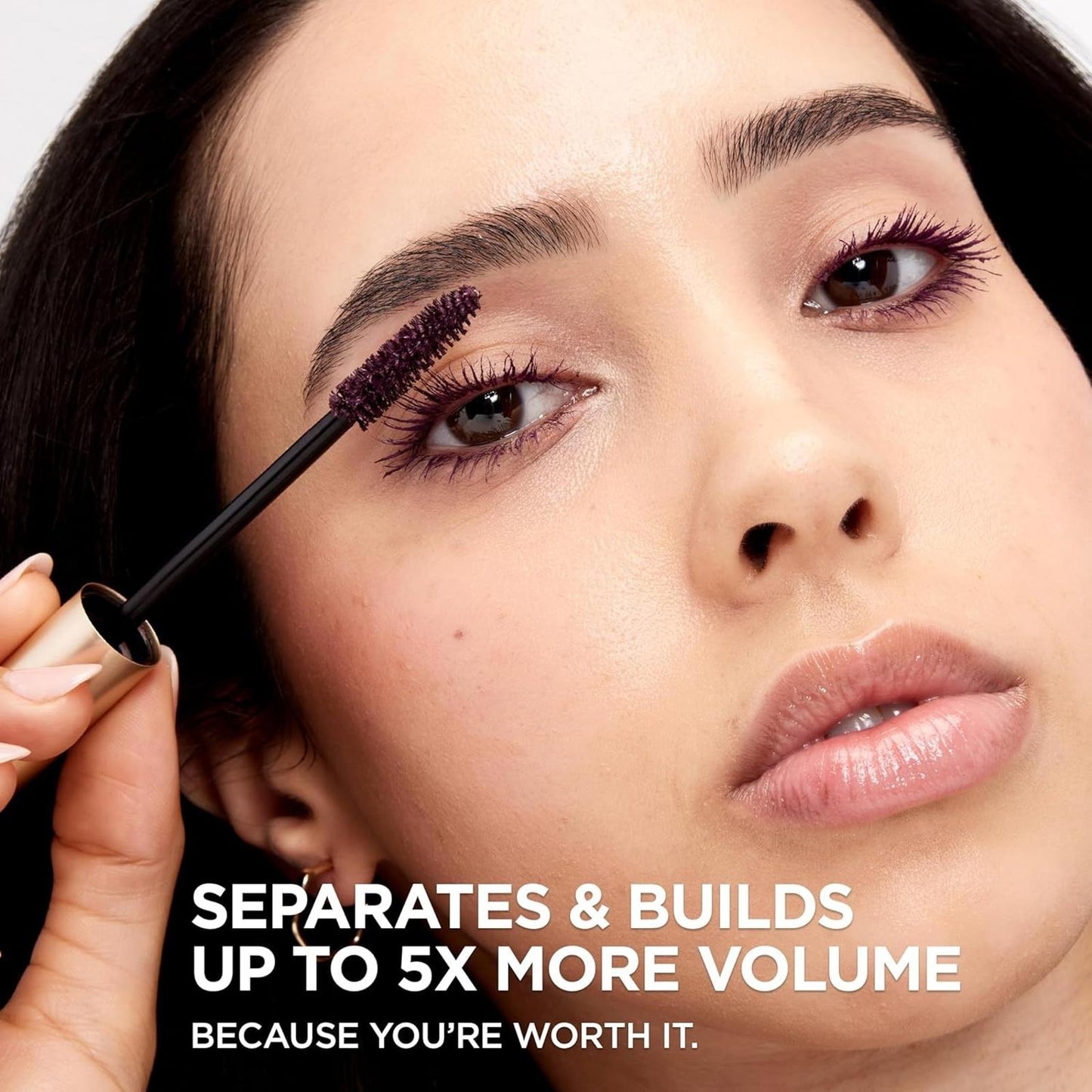 Open Box-  L'Oreal Paris L’Oreal Paris Original Voluminous Mascara, Deep Violet
