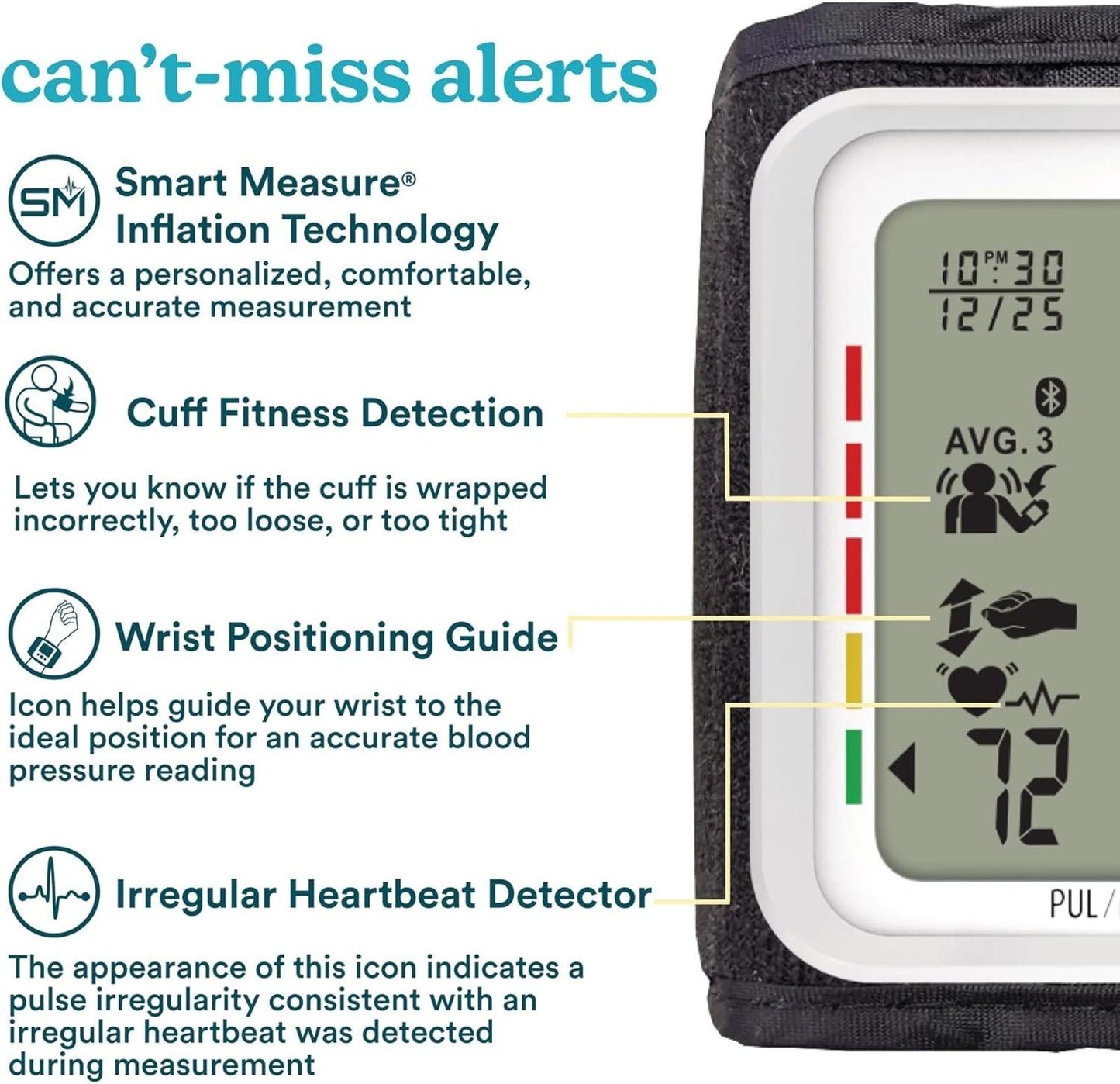 ** Open Box - Homedics 700 Series Wrist Cuff Blood Pressure Monitor