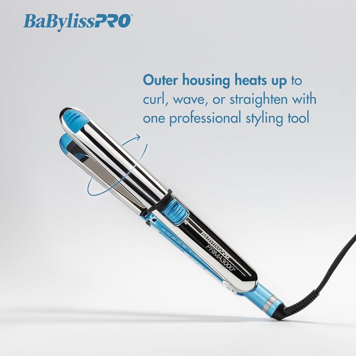 BaBylissPRO Nano Titanium Prima Ionic Straightener - 1". BRAND NEW
