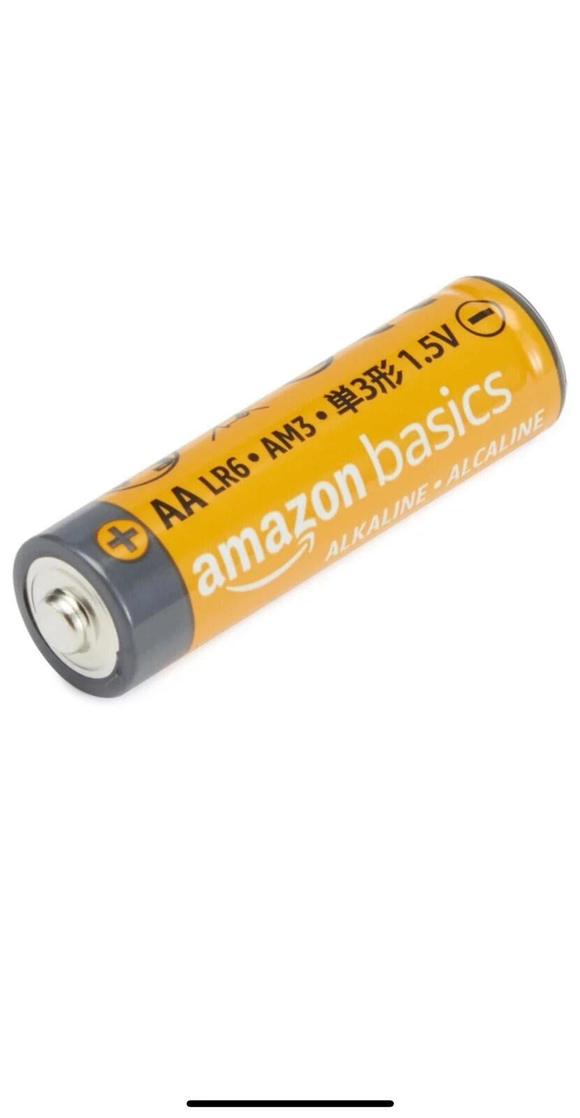 ** Open Box - Amazon Basics 20-Pack AA Alkaline High-Performance Batteries,