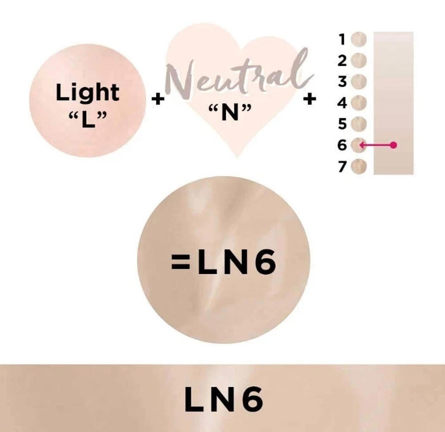 PÜR 4-in-1 Love Your Selfie Longwear Foundation & Concealer, LN6