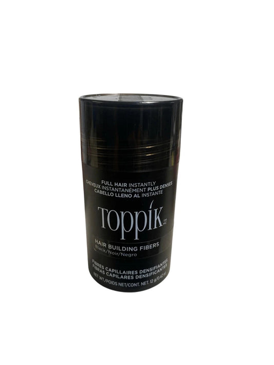 One time used - TOPPIK Hair Building Fibers, Black, 0.42 Ounce