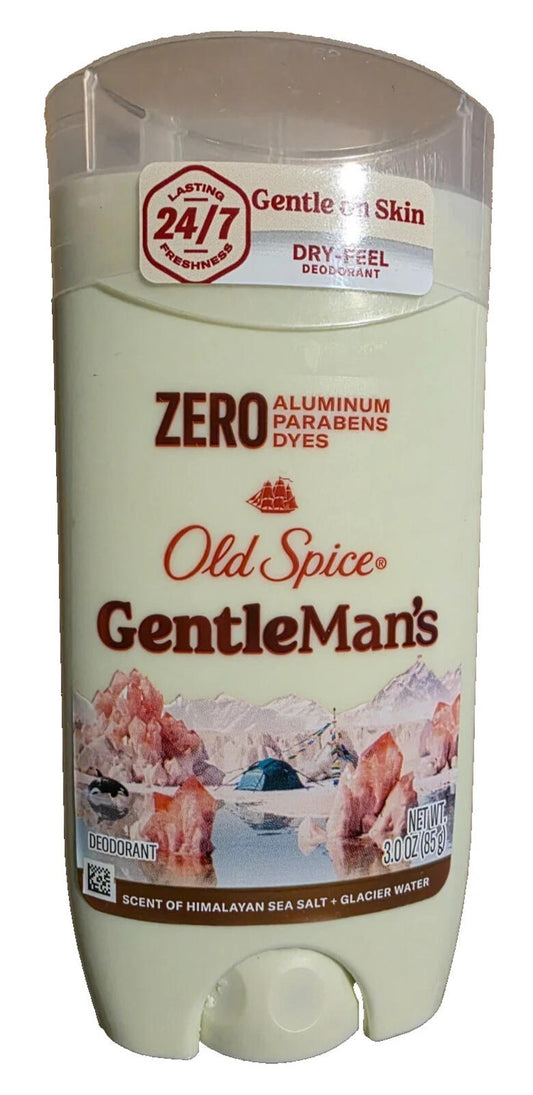 Old Spice GentleMan's Aluminum Free Deodorant for Men Himalayan Sea Salt 3oz