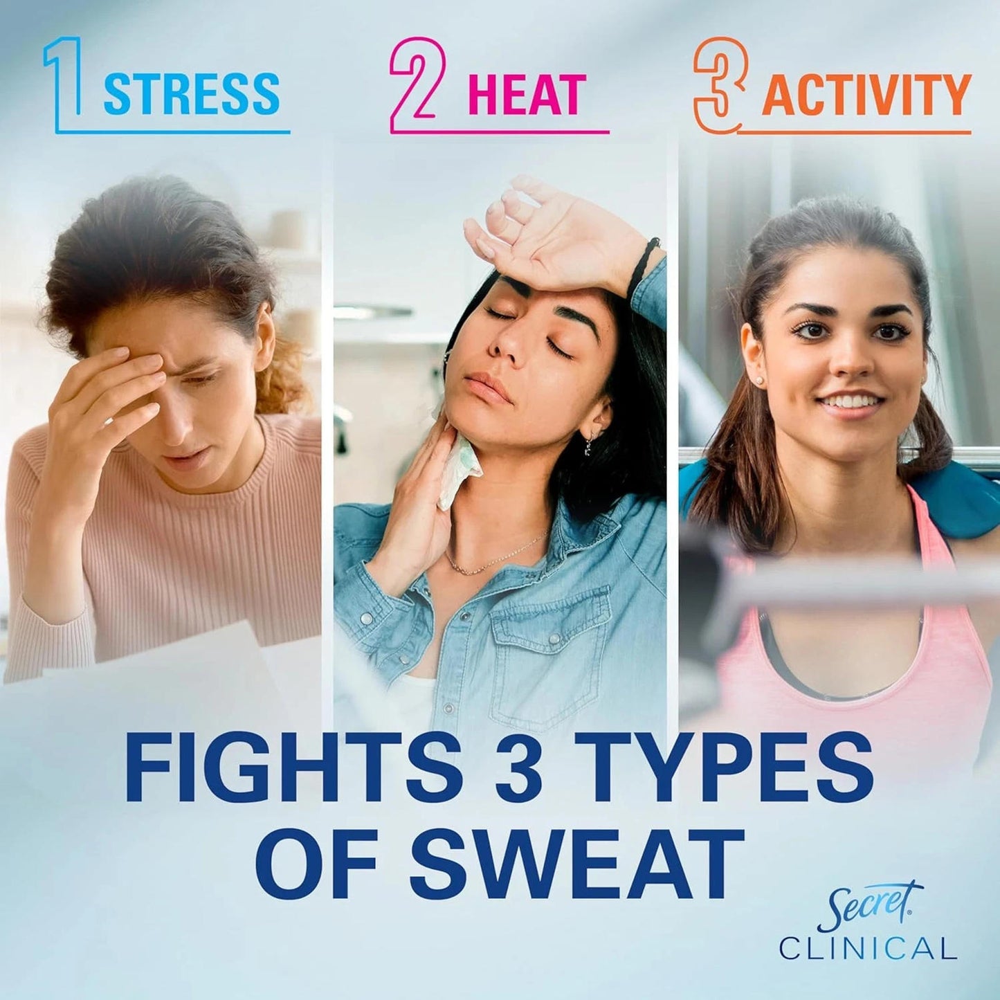 ** Secret Clinical Strength Antiperspirant Deodorant for Women- Completely Clean