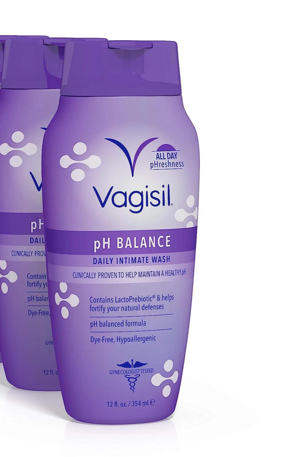 Vagisil Feminine Wash for Intimate Area Hygiene, pH Balance (2 pack)