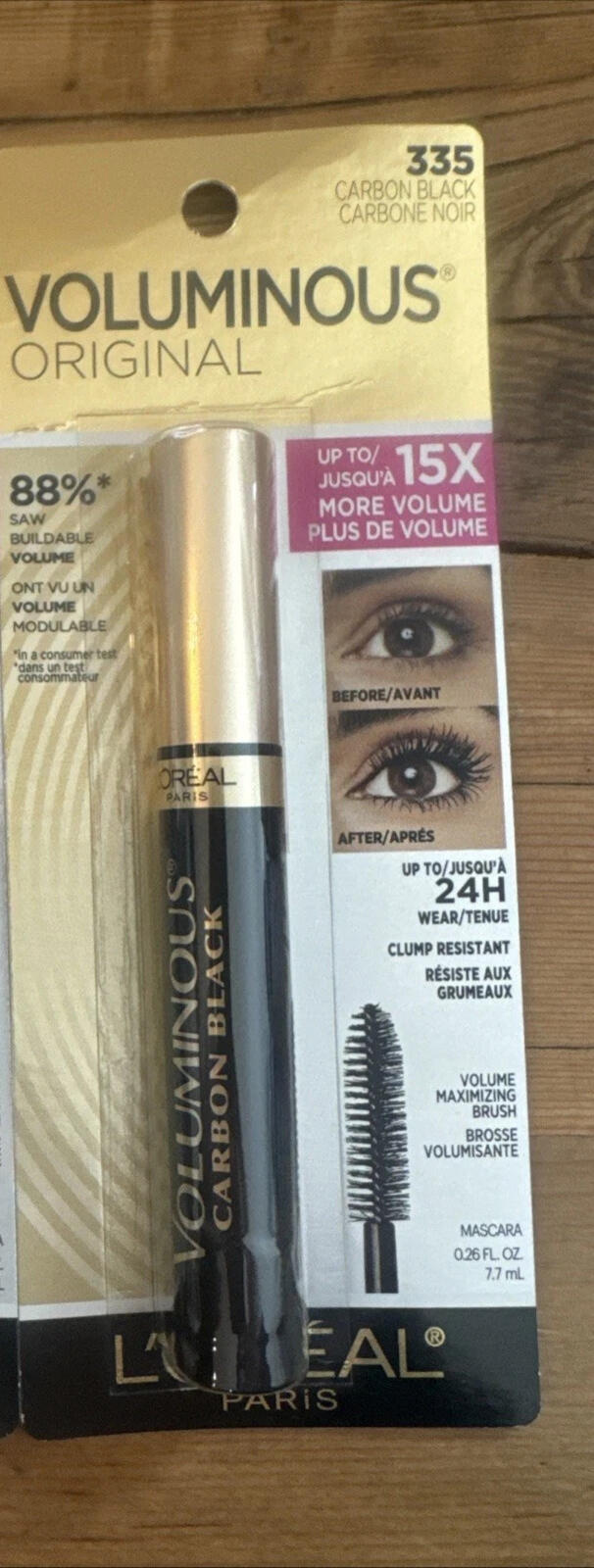 ** Loreal Voluminous Original Volumizing Mascara 335 Carbon Black