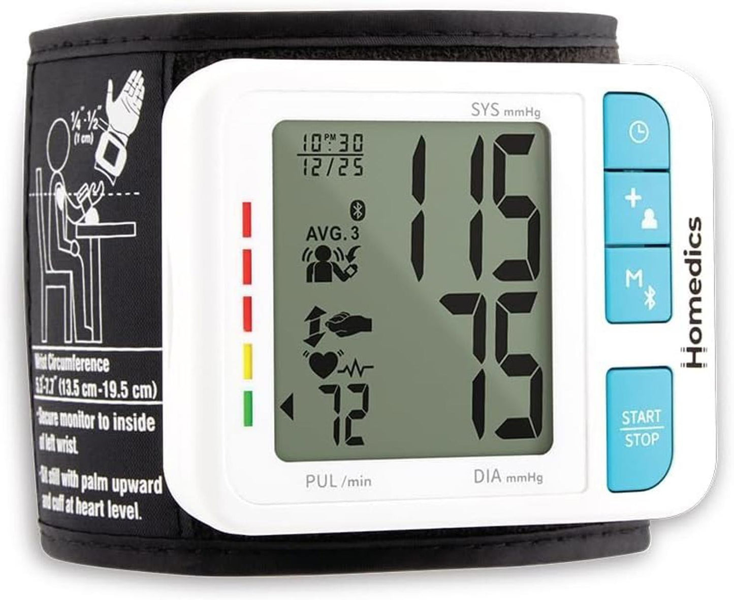 ** Open Box - Homedics 700 Series Wrist Cuff Blood Pressure Monitor