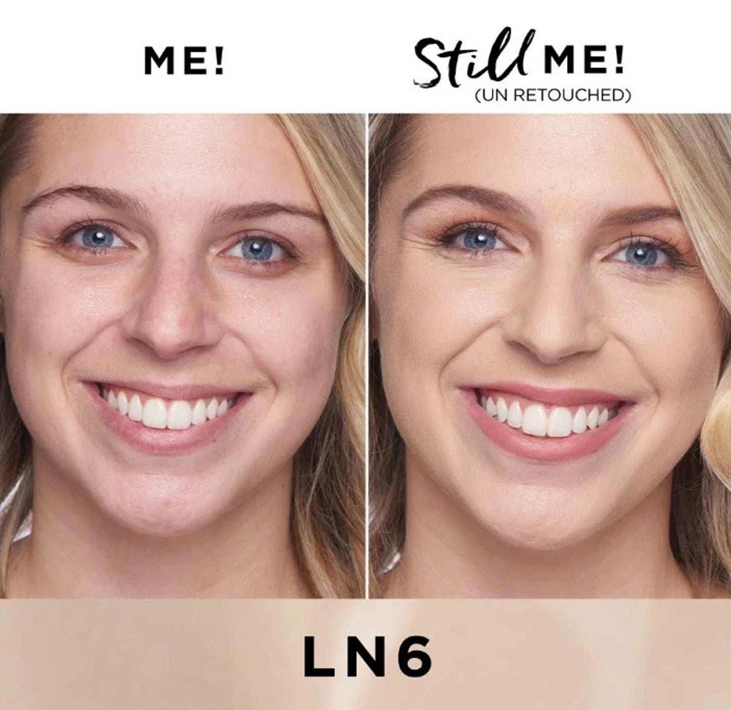 PÜR 4-in-1 Love Your Selfie Longwear Foundation & Concealer, LN6