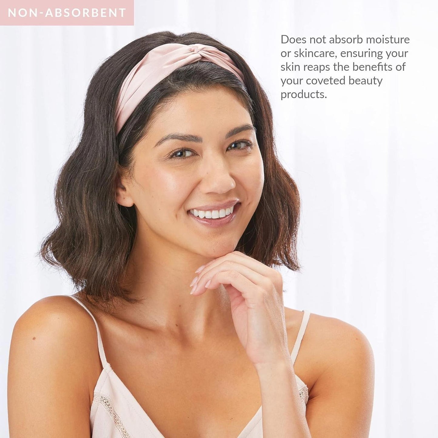 PMD Silversilk Headband, Rose