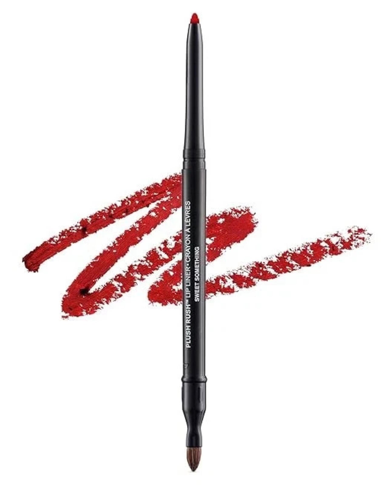 Gently tested- butter LONDON Plush Rush Lip Liner RED HOT