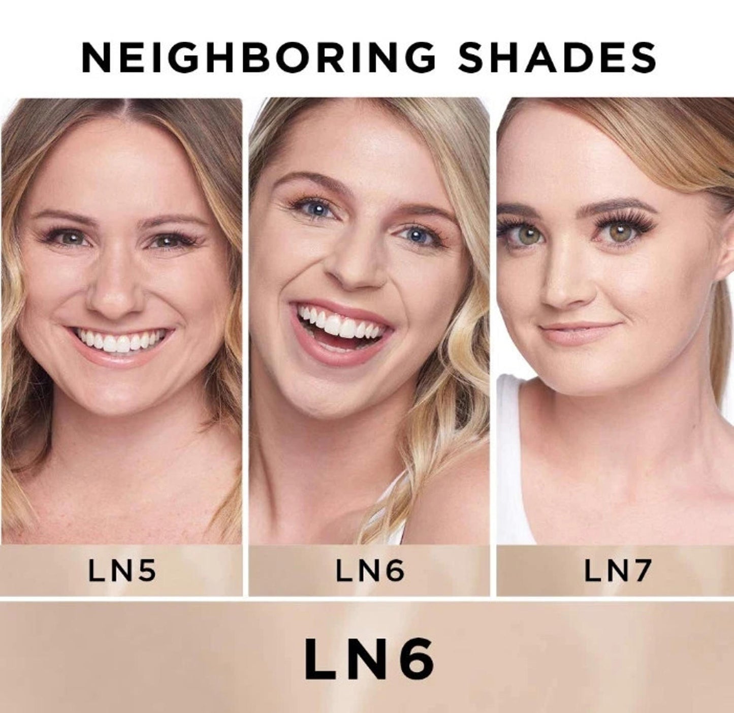 PÜR 4-in-1 Love Your Selfie Longwear Foundation & Concealer, LN6
