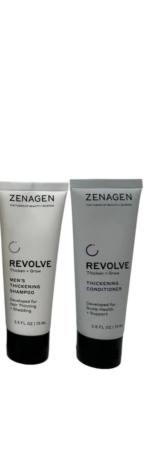 Open Box - Zenagen Revolve Men's Hair Loss Duo, 2.5 fl. oz.