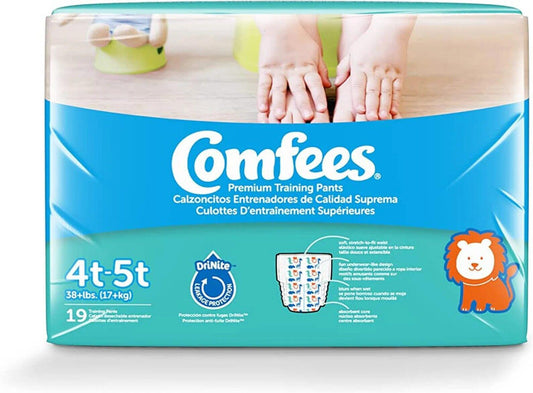 Comfees Toddler Training Pants Size 4T to 5T