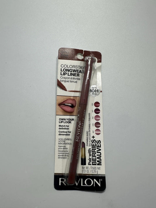 Gently Tested- Revlon Colorstay Lip with Built-in-Sharpener-#640 Raisin