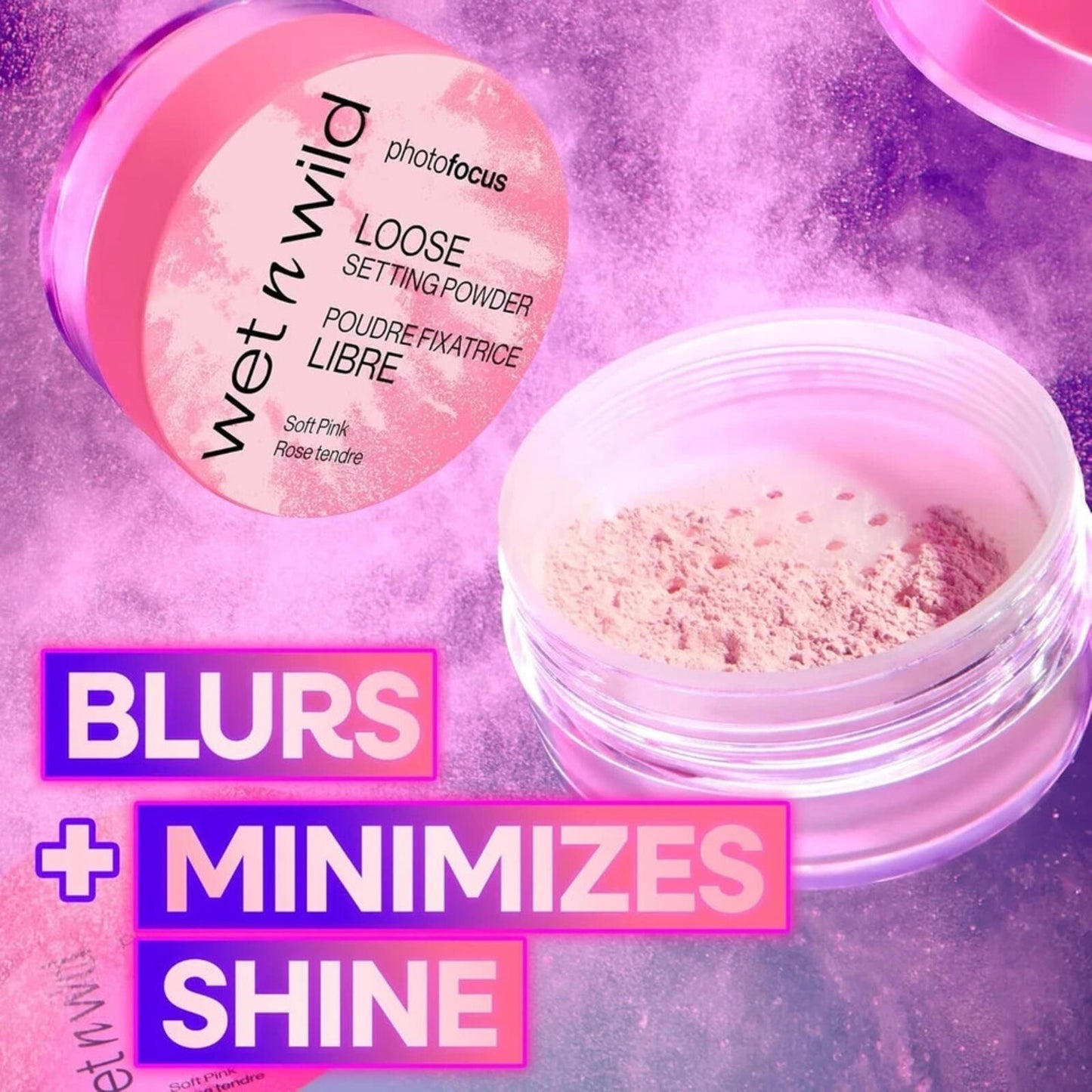 ** wet n wild Photo Focus Loose Setting Powder, Soft Pink