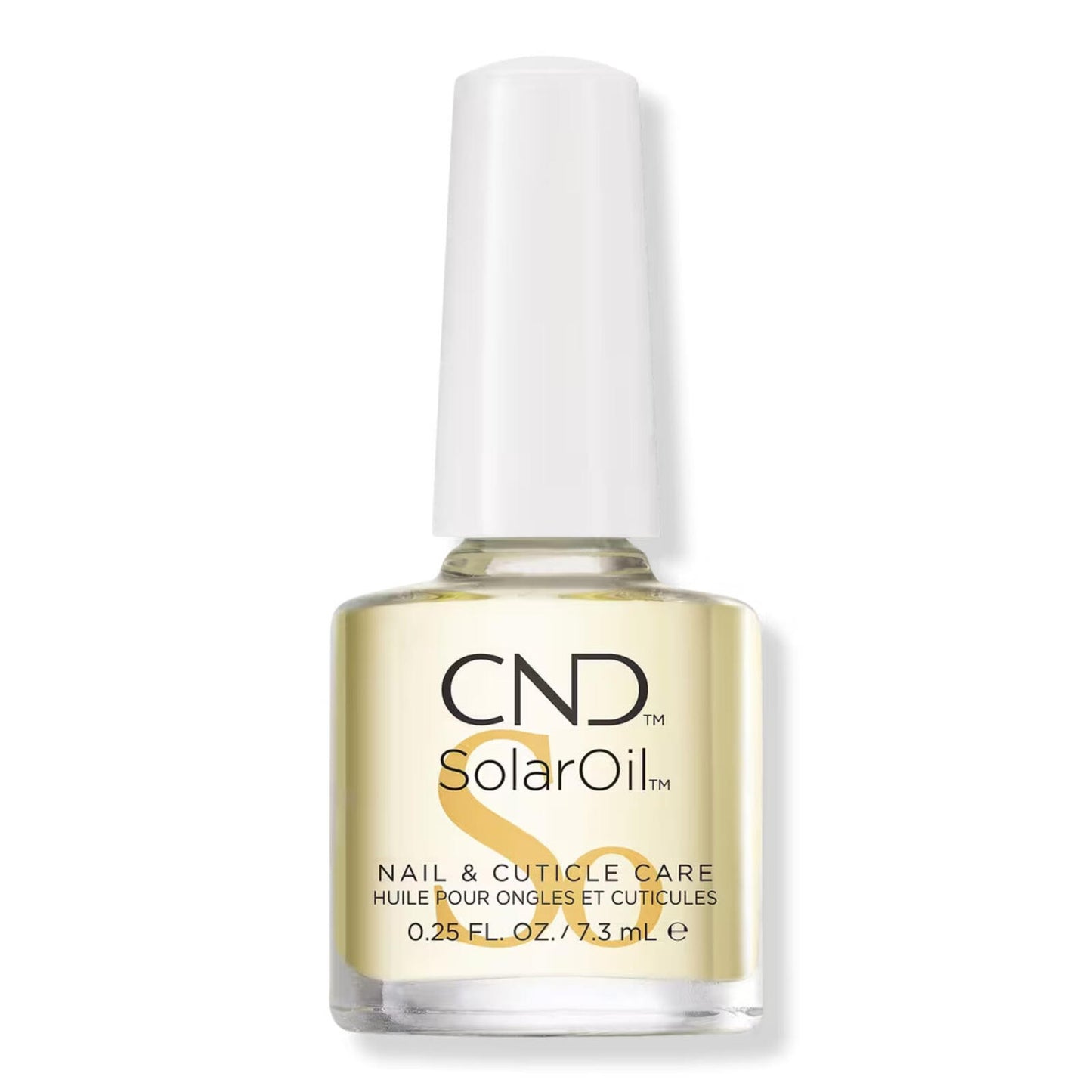 CND SolarOil Nail & Cuticle Care, Natural Blend Of Jojoba, 0.25 oz