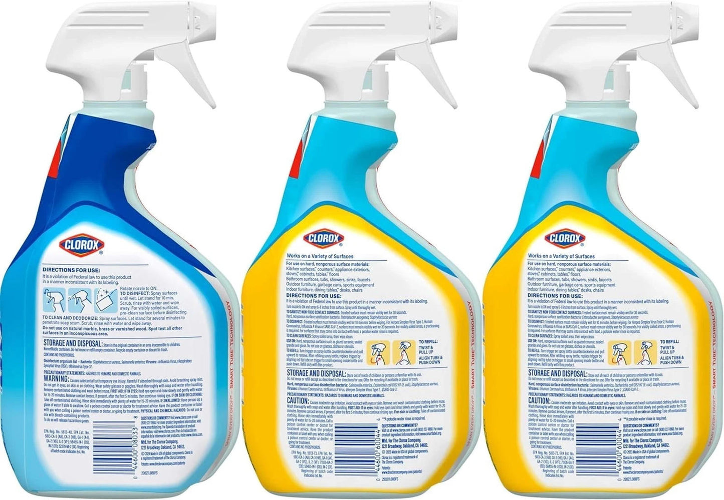 ** Clorox Disinfecting All-Purpose Cleaner 32 Oz and Disinfecting Bathroom Clean