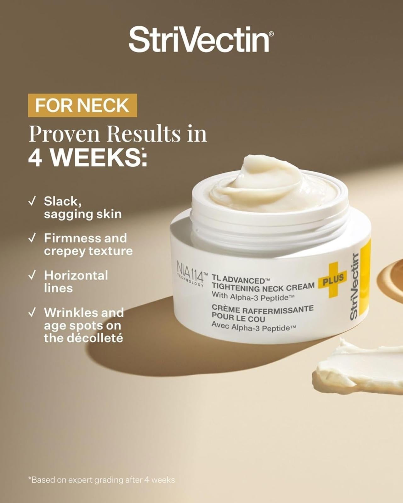 Open Box- StriVectin Tighten and Lift Advanced Neck Cream PLUS (1 fl oz)