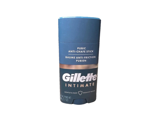 Gillette Intimate Pubic Anti-chafe Stick, Reduces Rubbing and Irritation, 1.7 oz