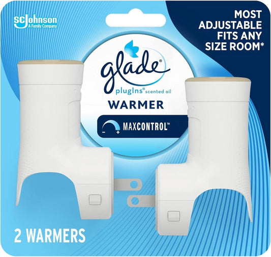 Glade PlugIns Air Freshener Warmer, Scented and Essential Oils (2 ct)