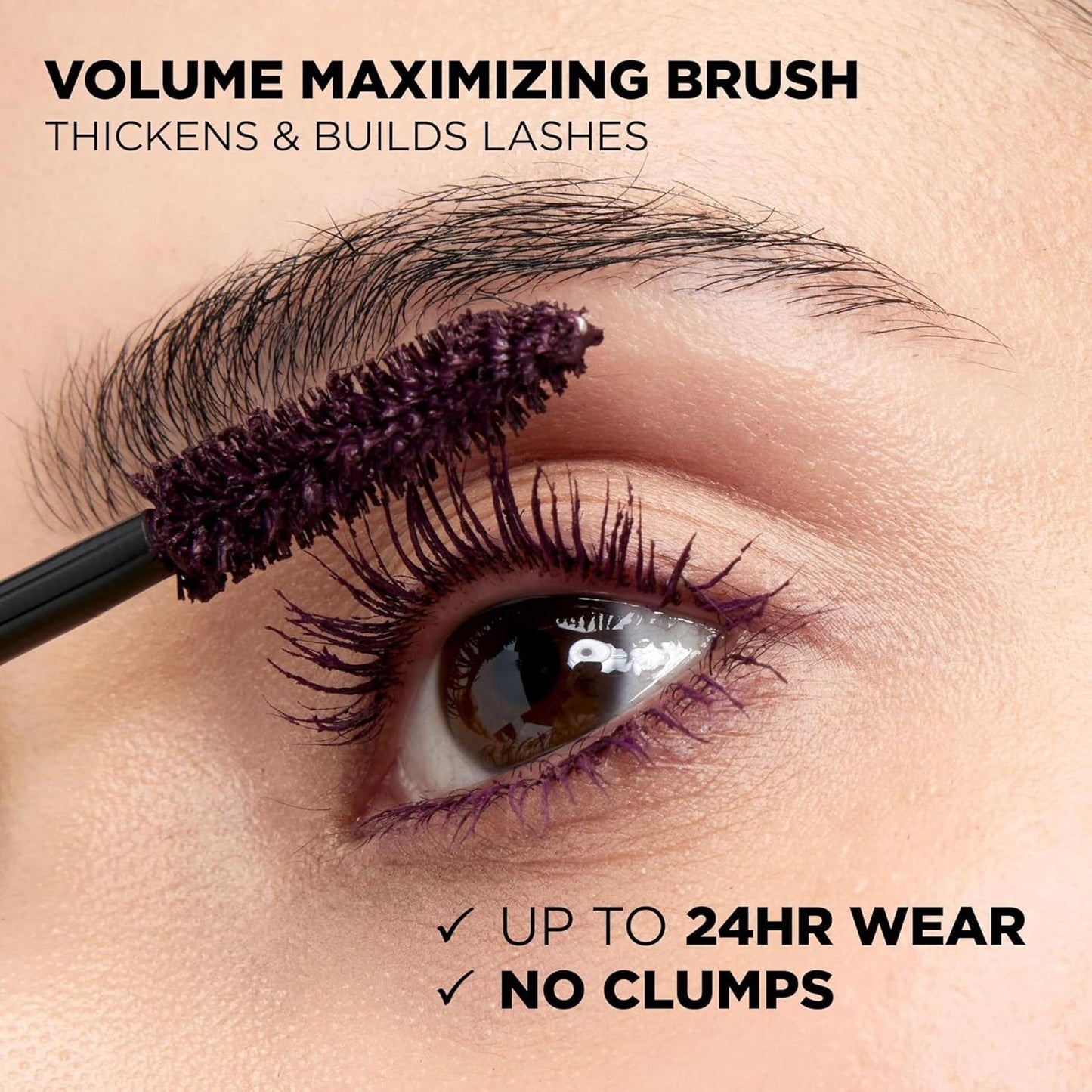 Open Box-  L'Oreal Paris L’Oreal Paris Original Voluminous Mascara, Deep Violet