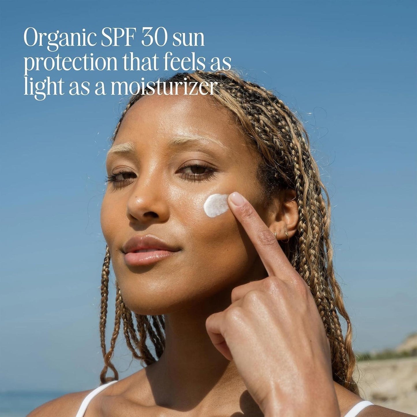 COOLA Organic Face Sunscreen SPF 30 Sunblock Lotion, (1.7 fl oz)