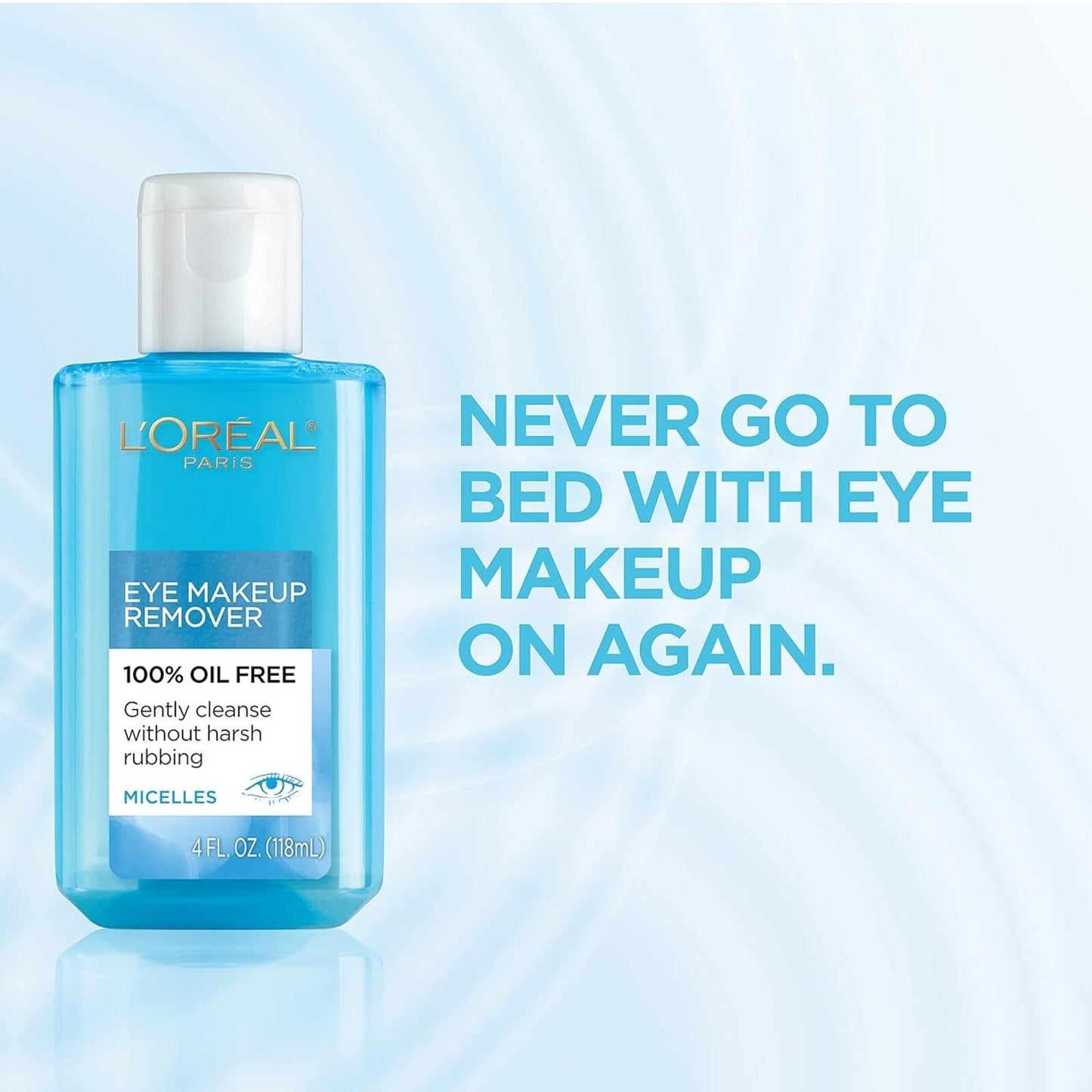 ** L'Oreal Paris Clean Artiste Oil Free Eye Makeup Remover (2 PACK)