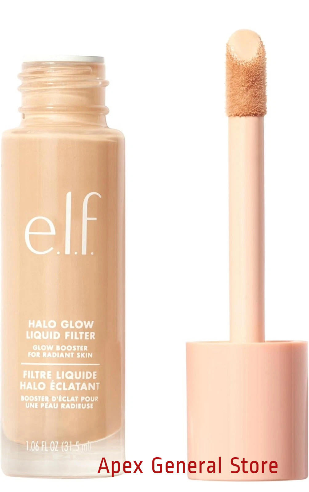 E.L.F. Halo Glow Liquid Filter, Complexion Booster Fair/ 31.5ml (no box)