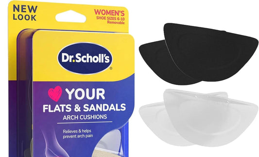 ** Open Box- Dr. Scholl's Love Your FLATS & SANDALS Arch Cushions Size 6-10