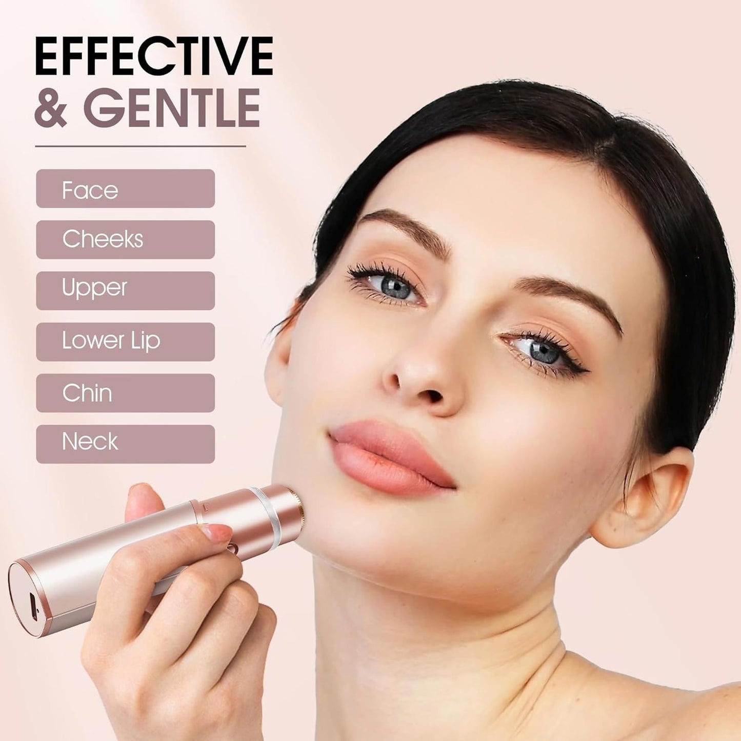 Open Box - Facial Hair Removal for Women: Electric Hair Removal Device